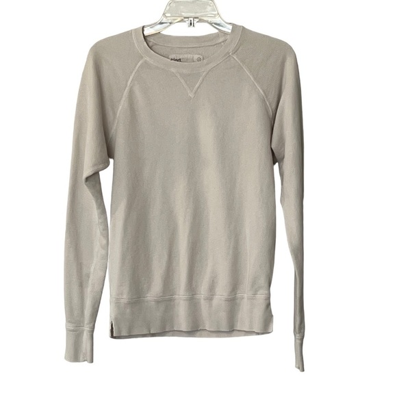 Unsubscribed Crew Neck Long Sleeve Be Kind Lightweight Distressed Sweatshirt S - Picture 15 of 16